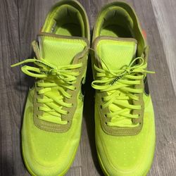 Off White x Nike Air Force 1 Volt