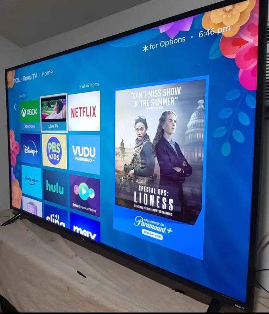 📛TCL 65"   4K  SMART TV  LED  HDR  With  APPLE TV   DOLBY  VISION  FULL  UHD  2160p📛 ( FREE  DELIVERY )📛  NEGOTIABLE 📛