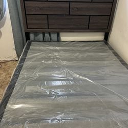 Queen Bed Frame With Bed Box Included 