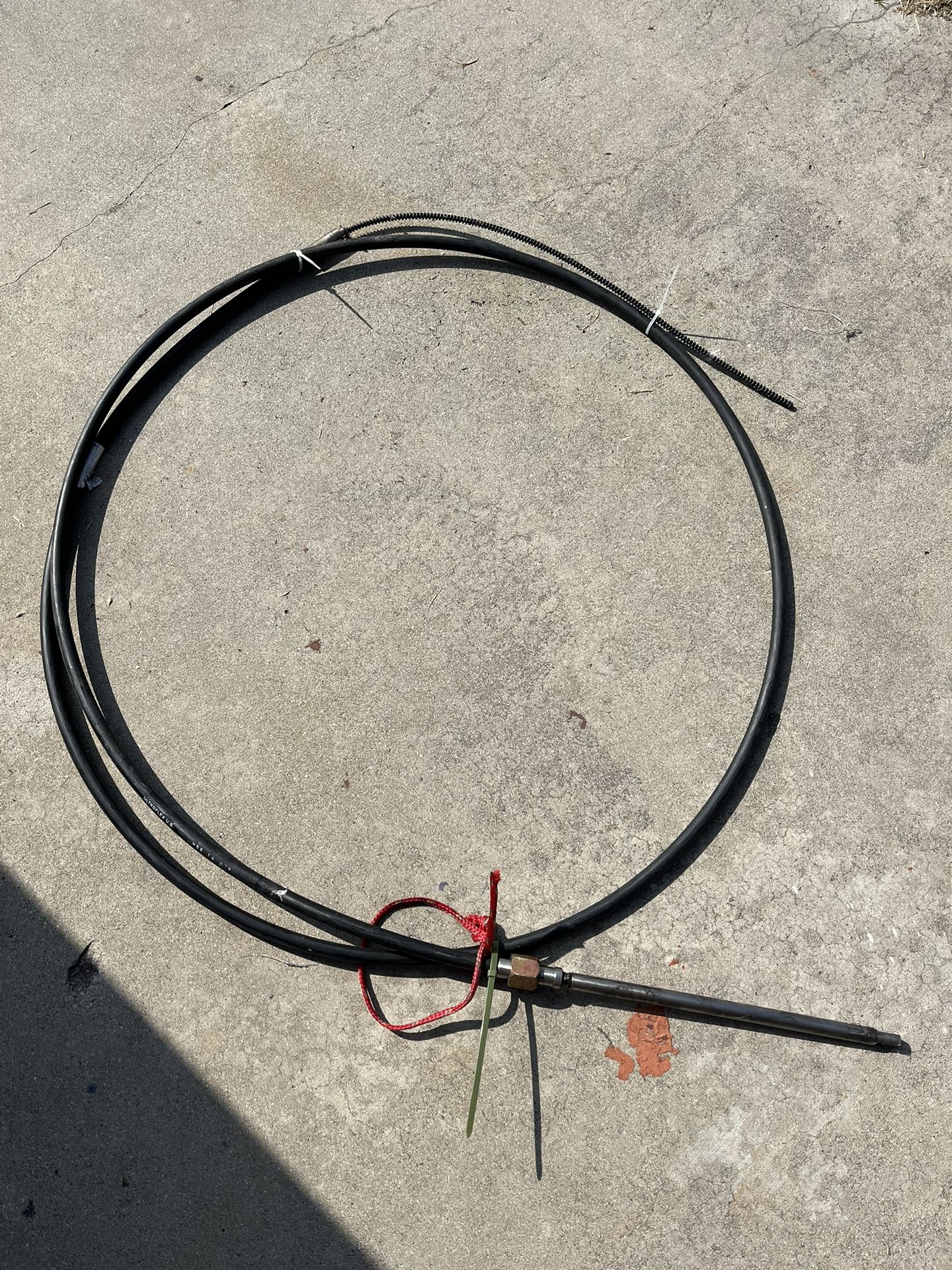 Uflex Steering Cable 14 FT Rotary Quick Connect