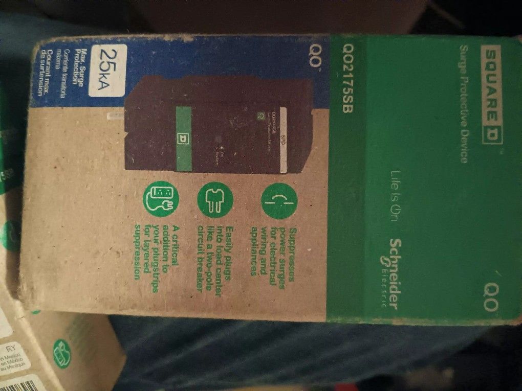 3 X D-square. Whole House Surge Protector 