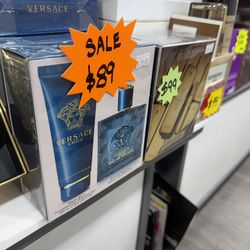 Versace Eros Set For Men Set De Perform Para Hombre 100ml