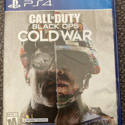 PS4 Call Of Duty Black Ops Cold War