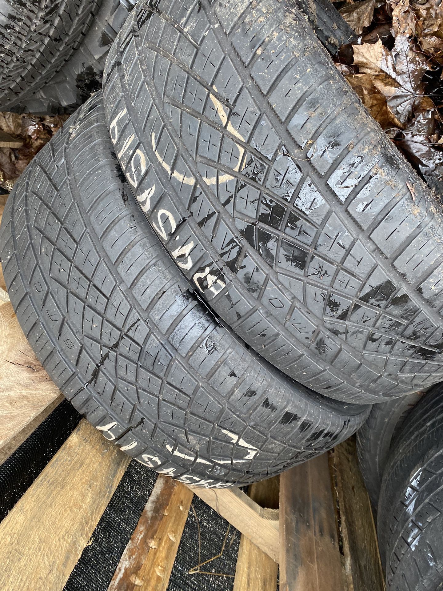 245-45-19 Continental Tires Used