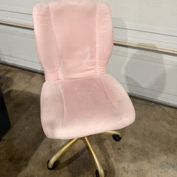 Pink Vanity/ Desk Chair