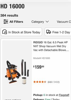 Shop vac