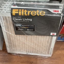 3M Filtrete, 20X20X1. 6 Count  New 