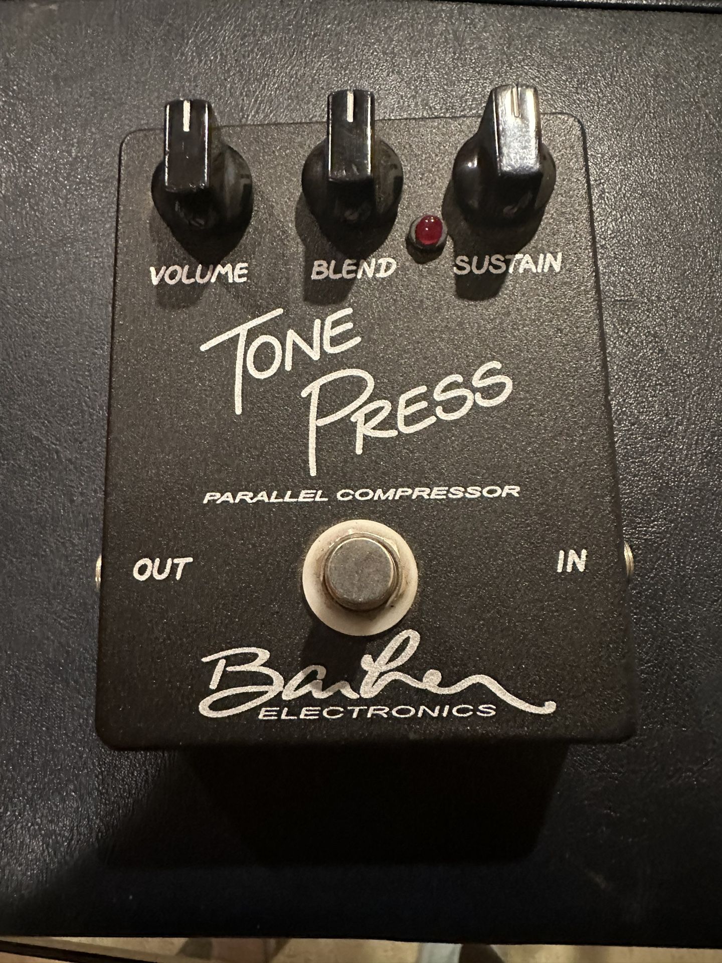 Guitar Or Bass Effects Pedal Barber Tone Press Effects Pedal Parallel Compressor