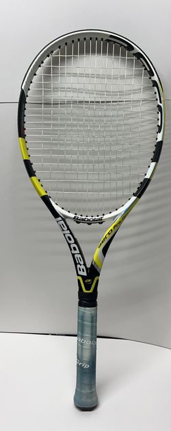Authentic Babolat Aeropro Drive Tennis Racquet 4 3/8 And Bag