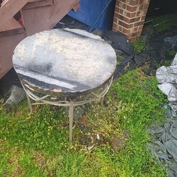 Small Ceramic Tile Table