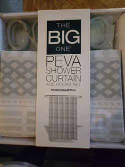 The Big One Shower Curtain Set