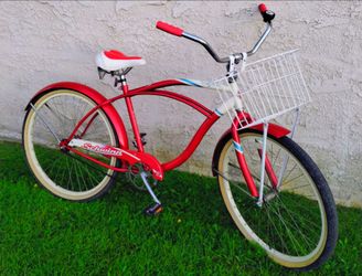 Schwinn legacy 26" Beach Cruiser bike bicicleta basket
