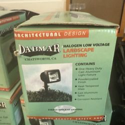 6 PCS. DABMAR LANDSCAPE LIGHTINGS 