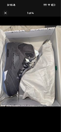 Jordan 5 wolf grey **BRAND NEW**