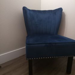 Royal Blue Armchair 