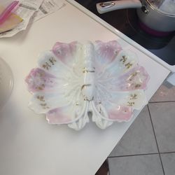 antique porcelain serving dish