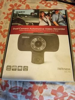 Uniden iWitness DC115 Dual-Camera Dash Cam