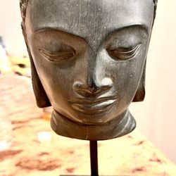 Buddha Head Sculpture 