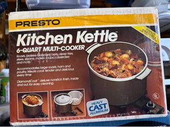 Presto kitchen kettle 6 quart multi cooker