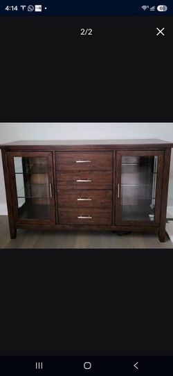Buffet table