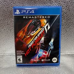 Need For Speed Hot Pursuit Remastered Sony PlayStation 4 PS4, TESTED & WORKING!