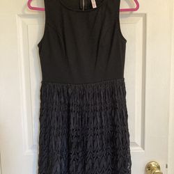 Xhilaration Black Cocktail Dress size M