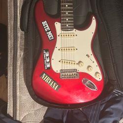 Fender Stratocaster Contour Body Candy Apple Red