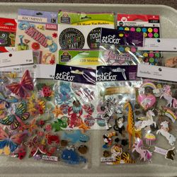 STICKERS. 14 PACKAGES. NEW. 