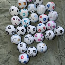 27 Callaway Truvis Limited Edition Golf Balls 