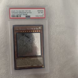 2020 YuGiOh 1st ED Wing dragon of ra Ghost rare