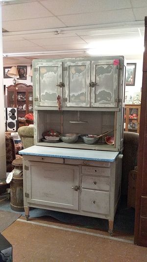 Antique Wilson Unfinished Hoosier Cabinet For Sale In Middletown