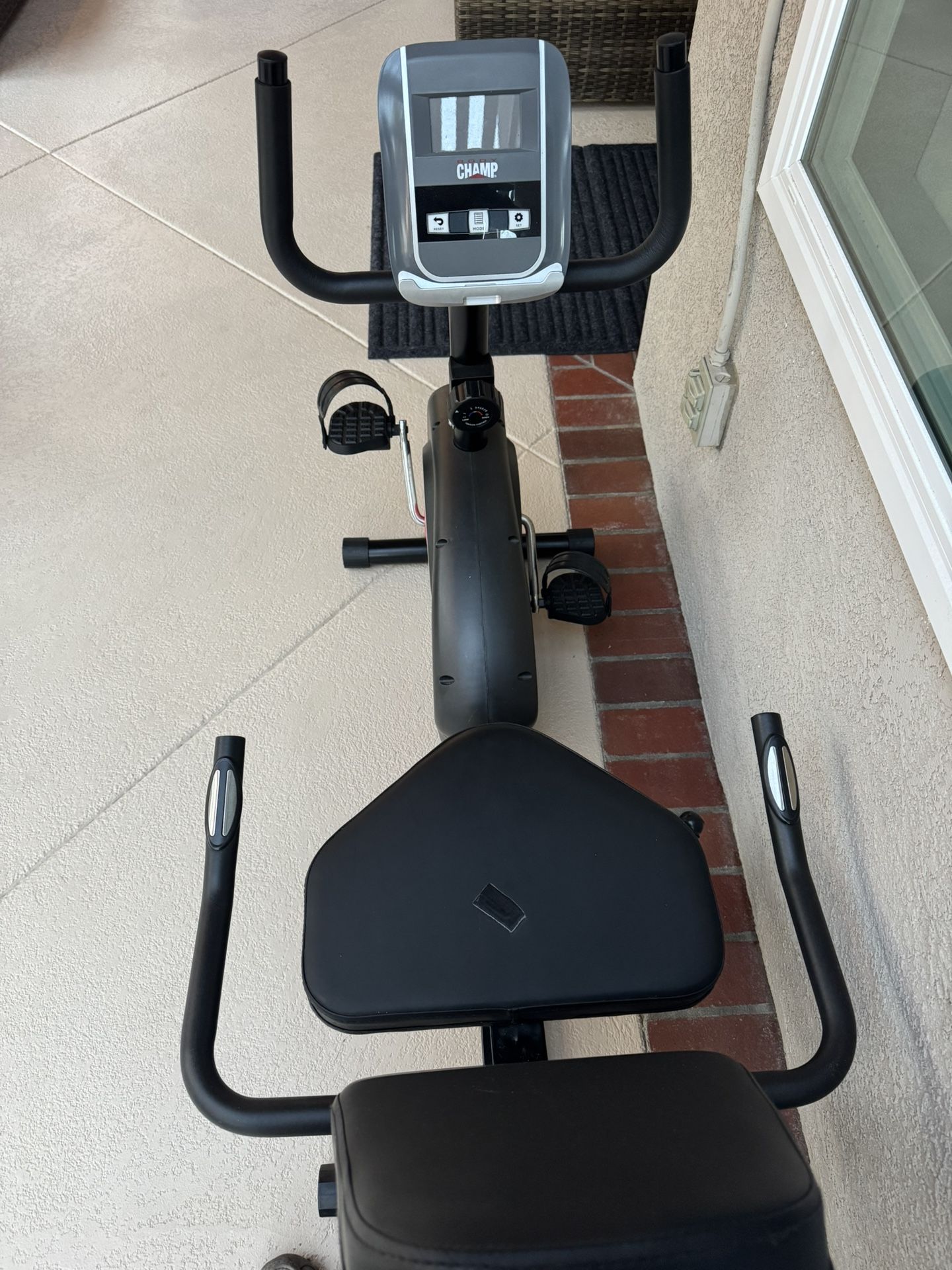 Exercise sit down bike