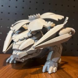 Mecha Venesaur Iron Bloom Statue Pokémon 