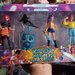 Kpop Demon Hunters New Box Figurines $25