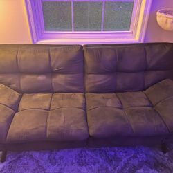 Black Futon Couch 