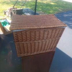 Antique Wicker Basket