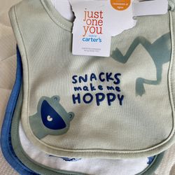 New 3 Pack Waterproof Bibs