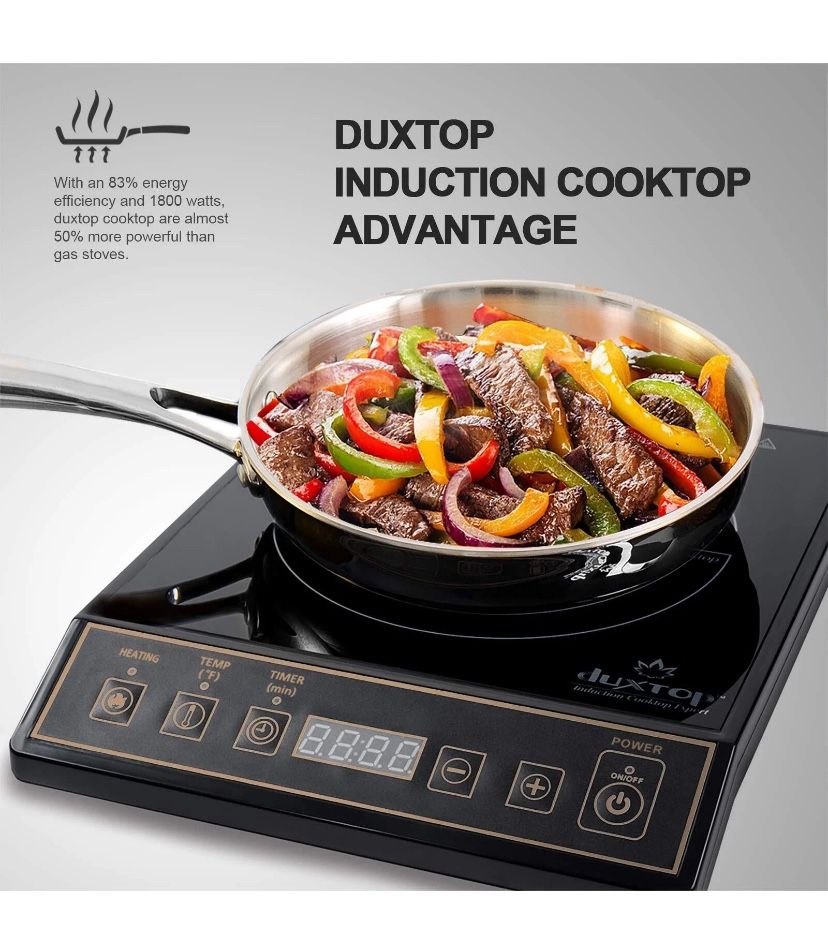  Portable Induction Cooktop Countertop Burner Gold 9120mc/btm20b