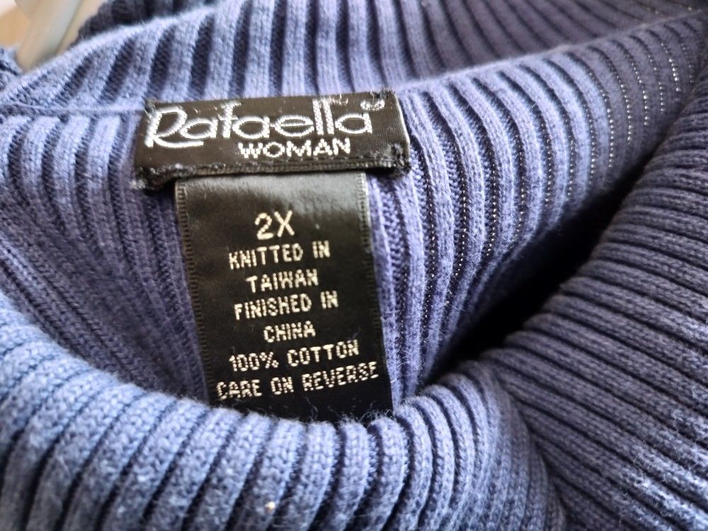 Rafaella Women Sweater 2x