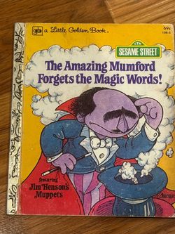 Sesame Street golden book