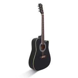 Folk Guitar 41-Inch Notch Spruce Panel Matte Edging