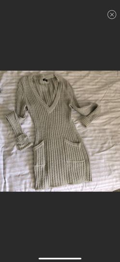 Knit Grey Dress