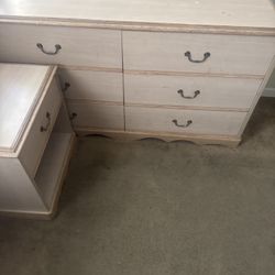Free Dresser And Two Night Stands 