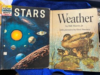 Vintage Children's Science Books Lot of 2