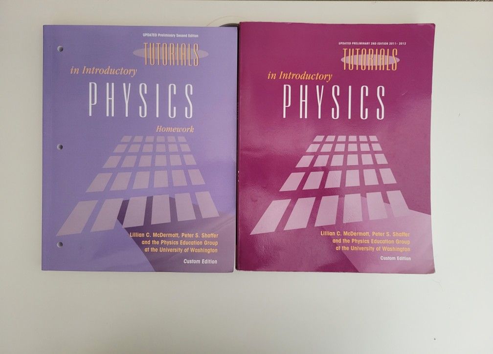 Tutorials In Introductory Physics 2nd Edition