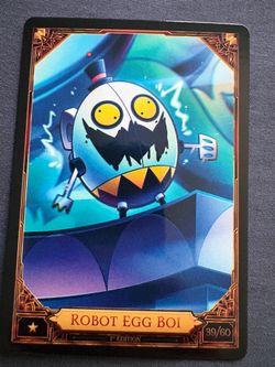 Hazbin Hotel Season 2, 1st edition trading cards, Robot Egg Boi
