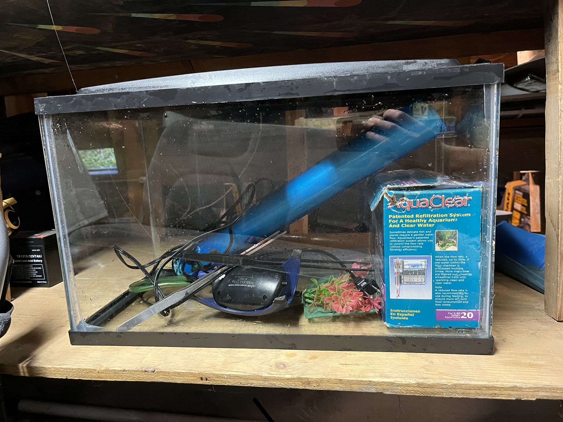 10 Gallon Fish Tank Aquarium 