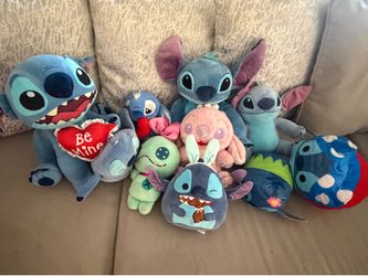 Stitch plushies