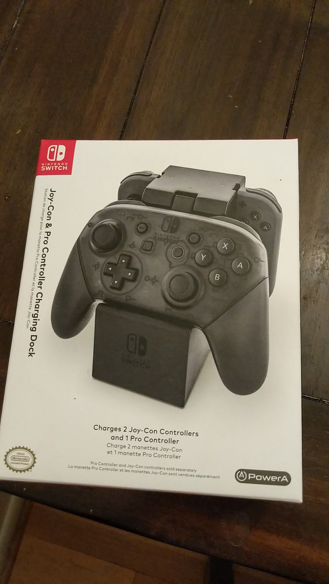 NEW PowerA Joy-Con & Pro Controller Charging Dock - Nintendo Switch. Condition is New.