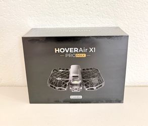 NEW HOVERAir X1 PROMAX 8K Self-Flying  Drone Camera Bundle 2 Batteries + Case